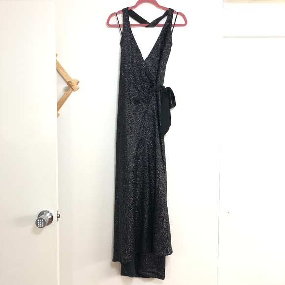 Dress the Population Black Sequin Gown - Picture 4 of 11